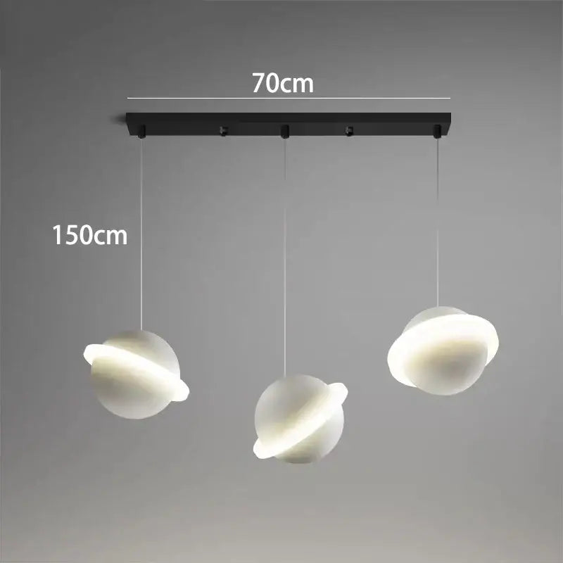 DecorBites™ LED Staircase Chandelier | Modern Pendant Lights for Living Room Decor