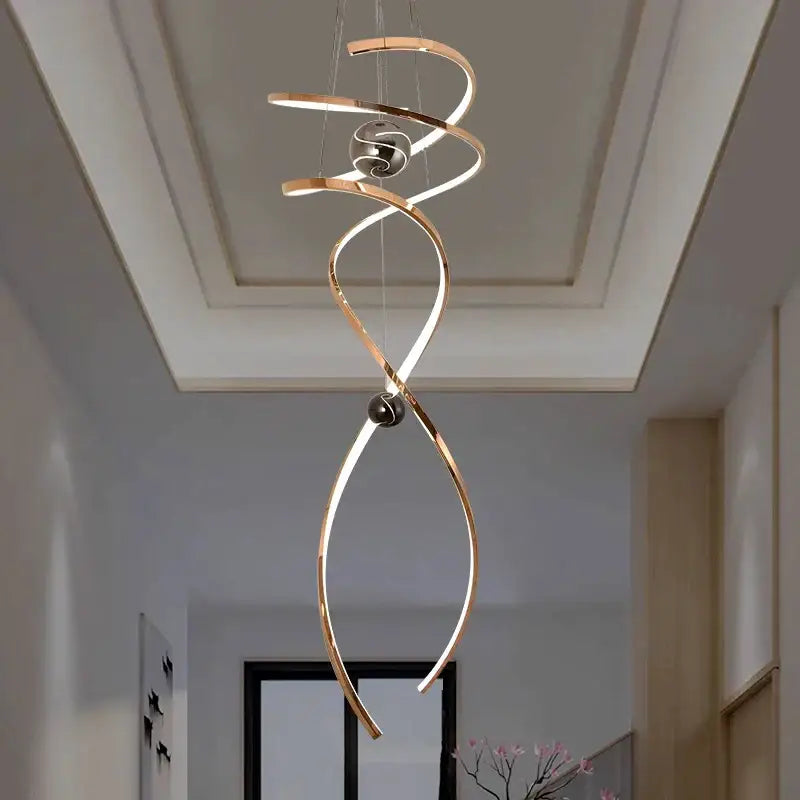 DecorBites™ LED Staircase Chandelier Pendant Light Indoor Lighting