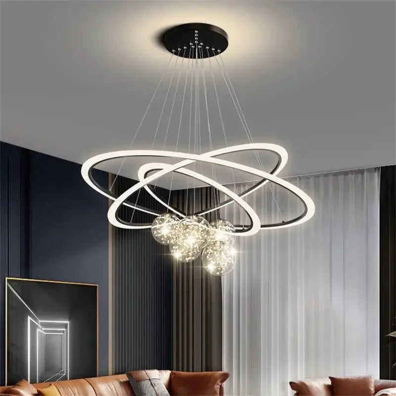 ثريا نجمية بتقنية LED من DecorBites™ لديكور غرف المعيشة وغرف النوم العصرية