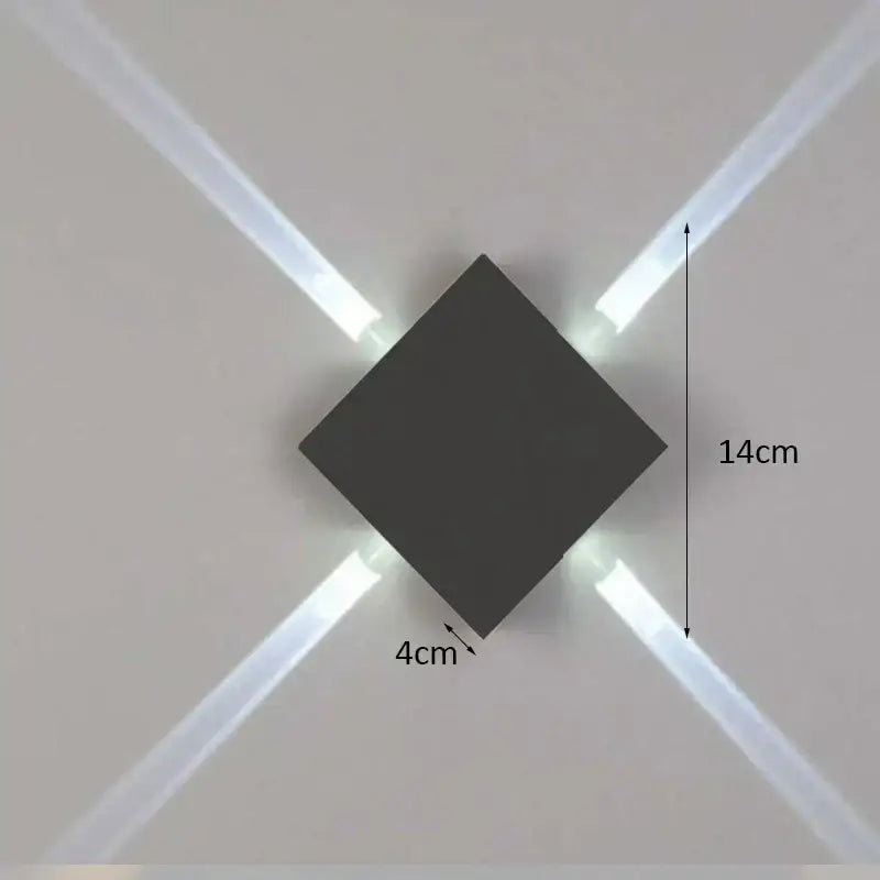 DecorBites™ LED Starlight Wall Lamp for Garden Yard, KTV, Club, Corridor, Bar, and Home