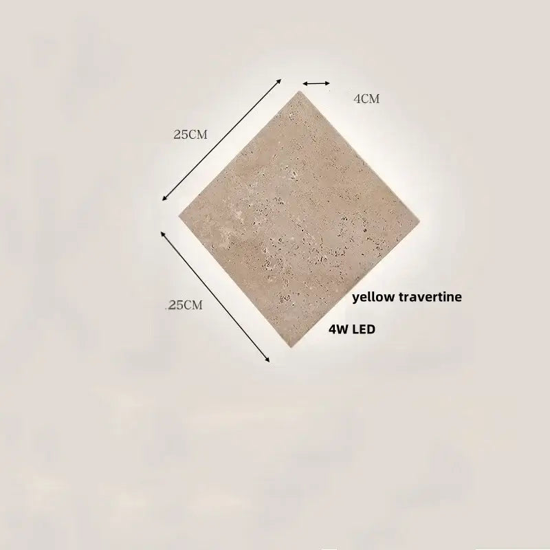 DecorBites™ LED Stone Wall Lamp Sconce, Modern Nordic Design for Living Room, Coffee, Corridor