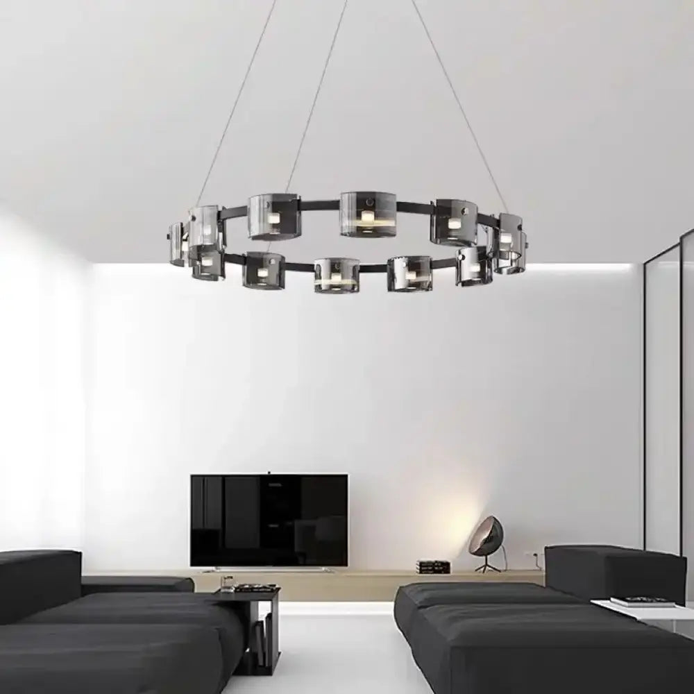 DecorBites™ LED Straight Line Ceiling Chandeliers Modern Simplicity Pendent Light Fixtures