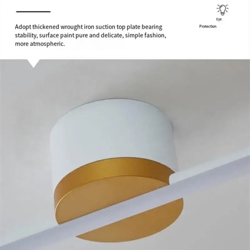 DecorBites™ LED Strip Ceiling Light: Sleek Modern Design for Home Lighting Ambiance