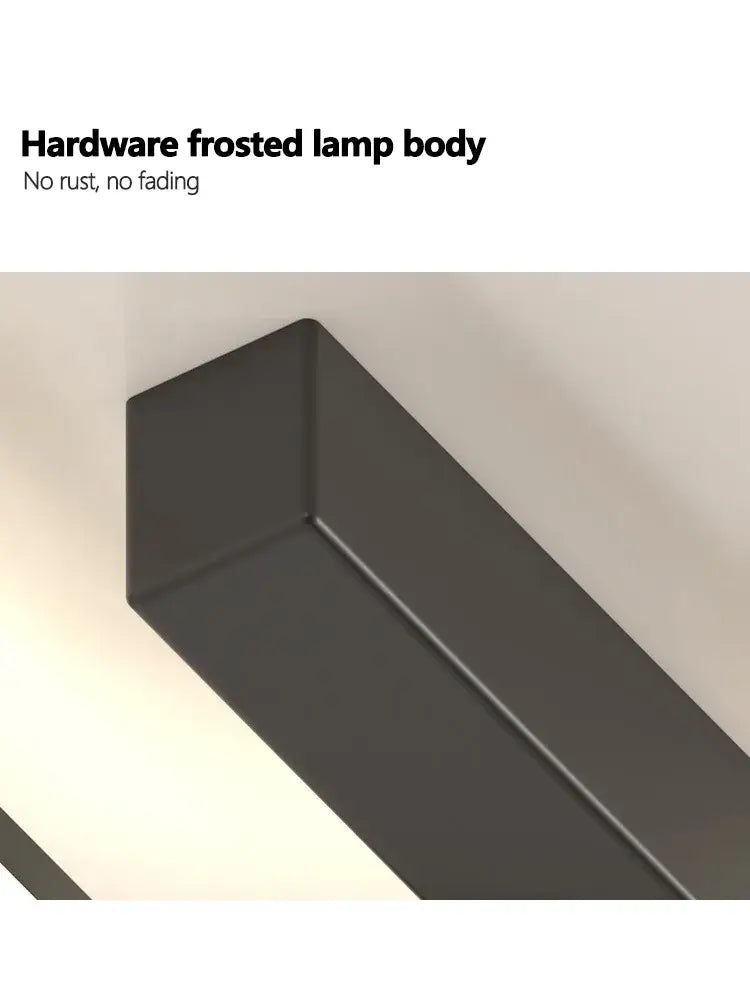 DecorBites™ LED Strip Ceiling Lights: Modern Minimalist Corridor & Balcony Lighting