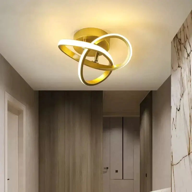 إضاءة سقف شرائط LED DecorBites™: مصابيح ديكور منزلي عصرية بسيطة لغرفة المعيشة، الدرج، الشرفة