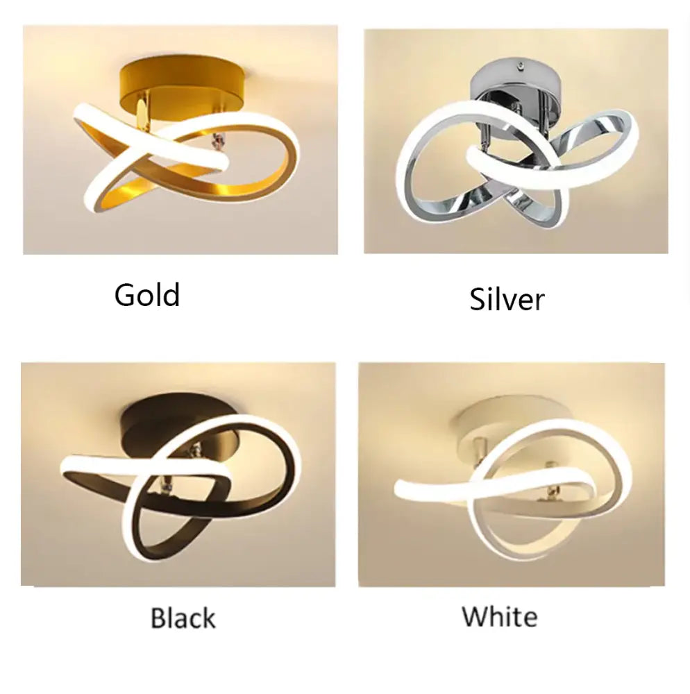 إضاءة سقف شرائط LED DecorBites™: مصابيح ديكور منزلي عصرية بسيطة لغرفة المعيشة، الدرج، الشرفة