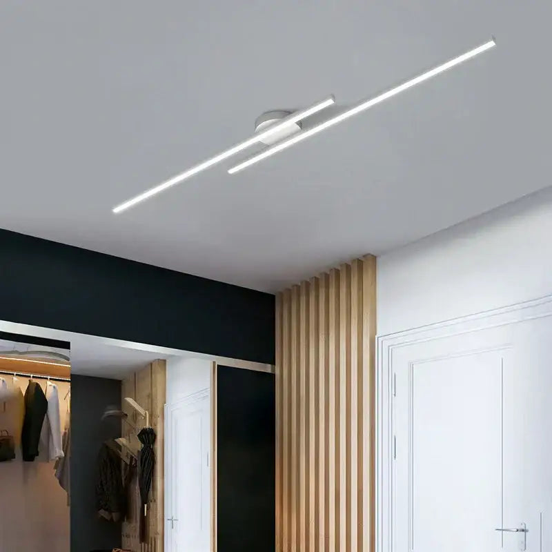 DecorBites™ LED Strip Chandelier Modern Creative Ceiling Lamp for Aisle Corridor Balcony Lighting