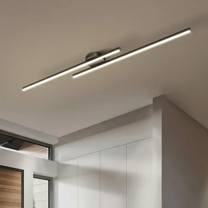 DecorBites™ LED Strip Chandelier Modern Creative Ceiling Lamp for Aisle Corridor Balcony Lighting