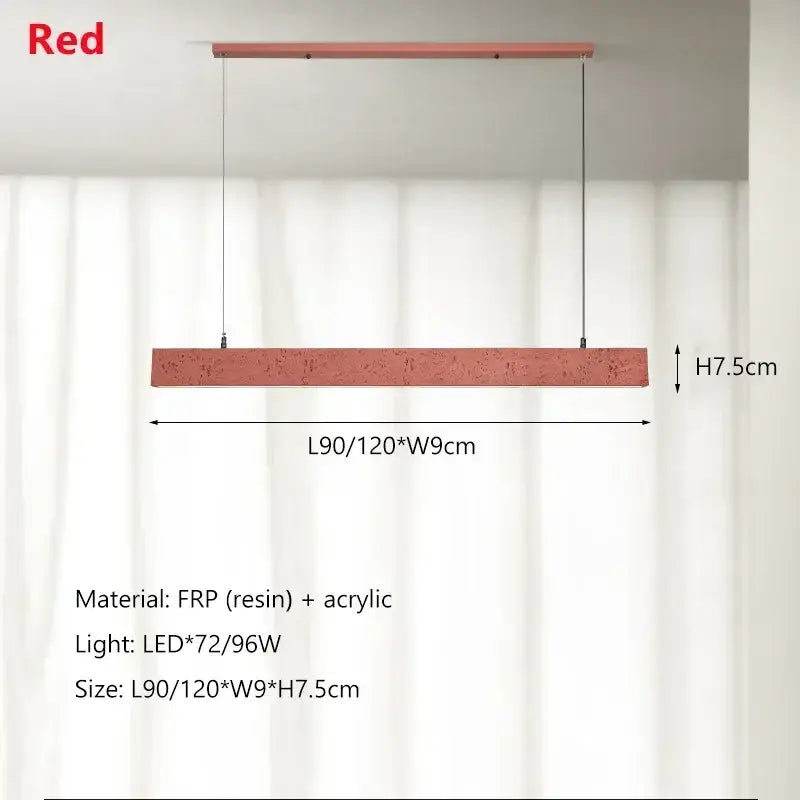 DecorBites™ LED Strip Chandelier Pendant Lights for Dining Room and Bar
