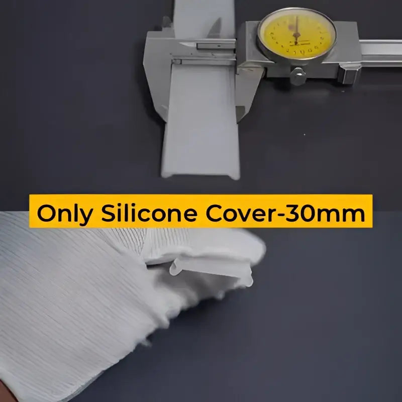 DecorBites™ LED Strip Channel Diffuser for Flexible Replaceable LED Aluminum Profile Light Cover