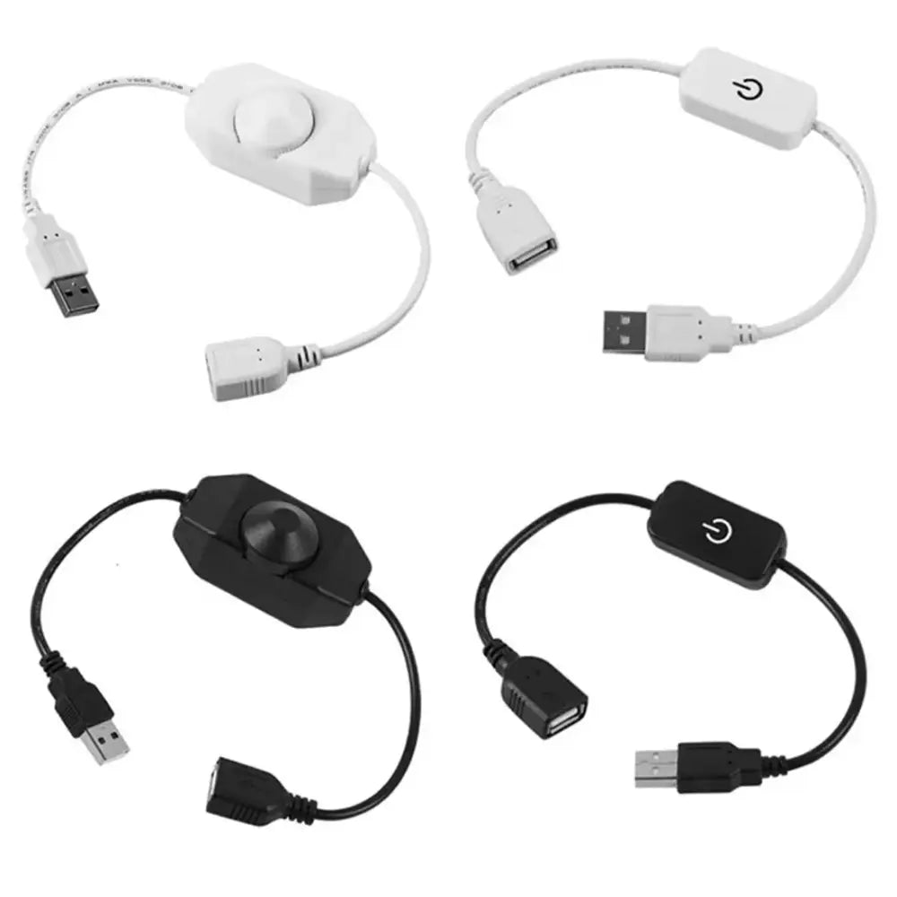 DecorBites™ Variateur de Lumières LED USB avec Contrôleur Rotatif/Tactile