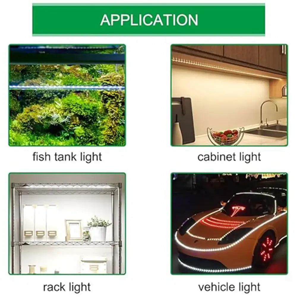 DecorBites™ Variateur de Lumières LED USB avec Contrôleur Rotatif/Tactile