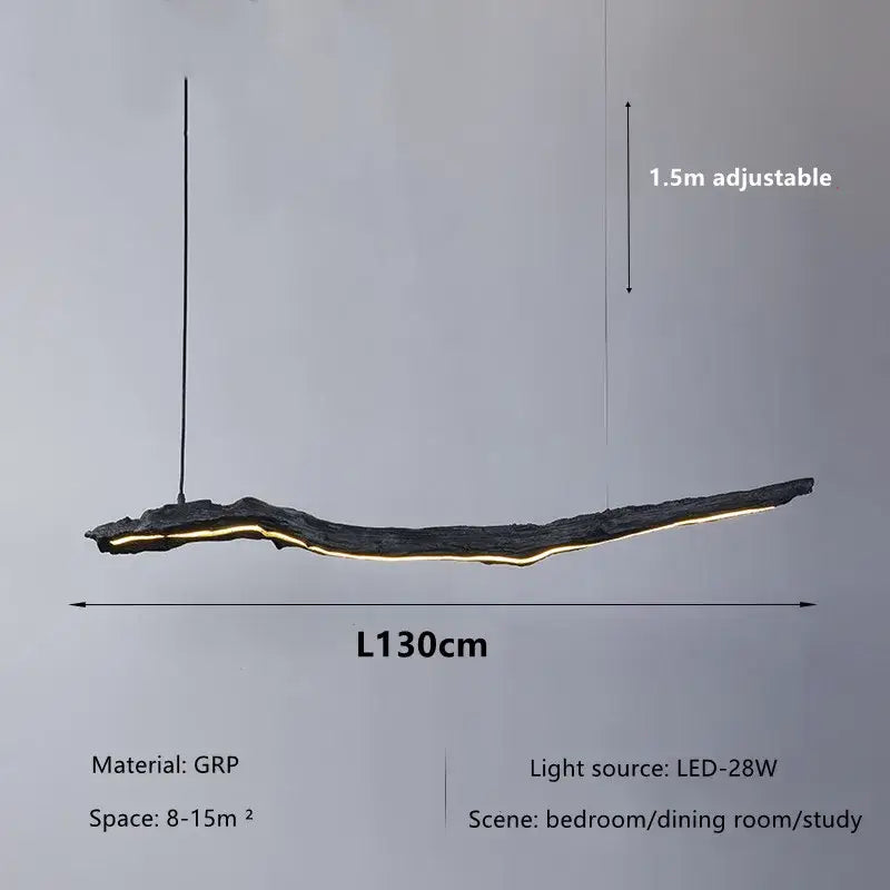 DecorBites™ LED Strip Lights: Nordic Personality Hanging Lamps for Home, Office, and Cafe