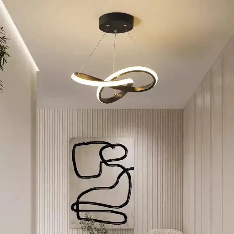 DecorBites™ شريط إضاءة LED مصباح قلادة عصري لتركيبات ديكور المنزل