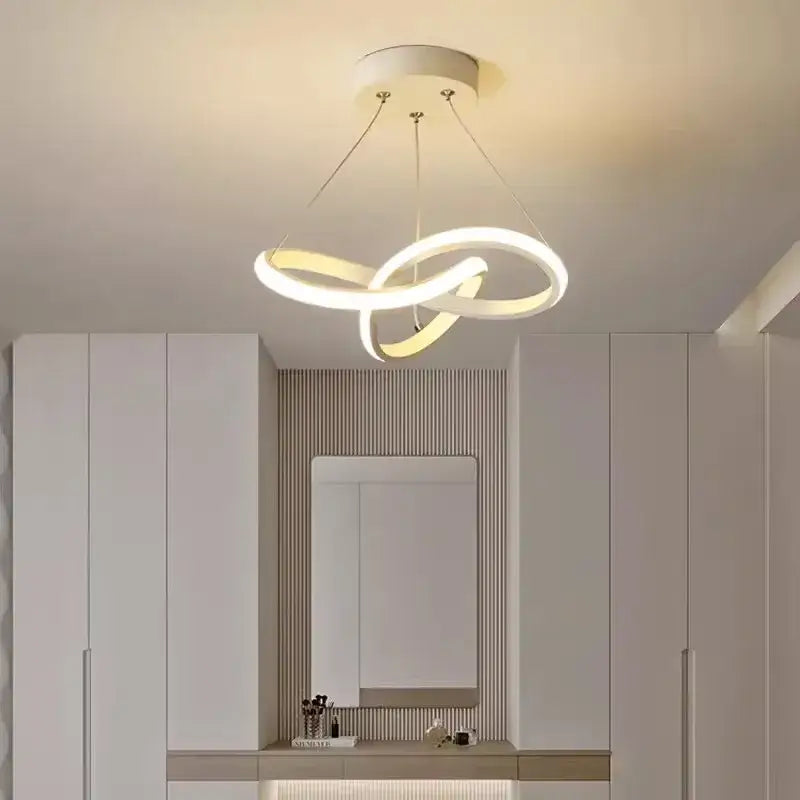 DecorBites™ شريط إضاءة LED مصباح قلادة عصري لتركيبات ديكور المنزل