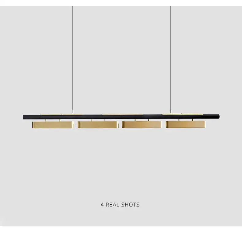 DecorBites™ LED Strip Pendant Lights for Modern Home Dining