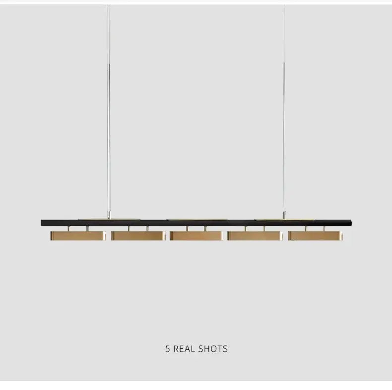DecorBites™ LED Strip Pendant Lights for Modern Home Dining