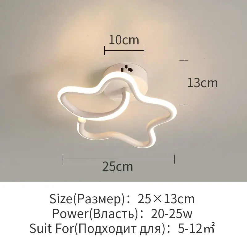 DecorBites™ LED Surface Mounted Aisle Ceiling Lights for Home Lighting