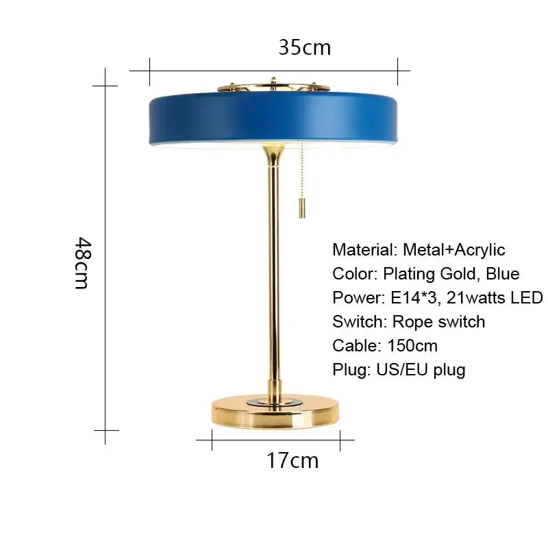 DecorBites™ LED Table Lamp - Postmodern Nordic Designer Reading Light