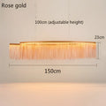 DecorBites™ LED Tassel Chandeliers | Waterfall Hanging Pendant Light | Modern Art Decor Lighting