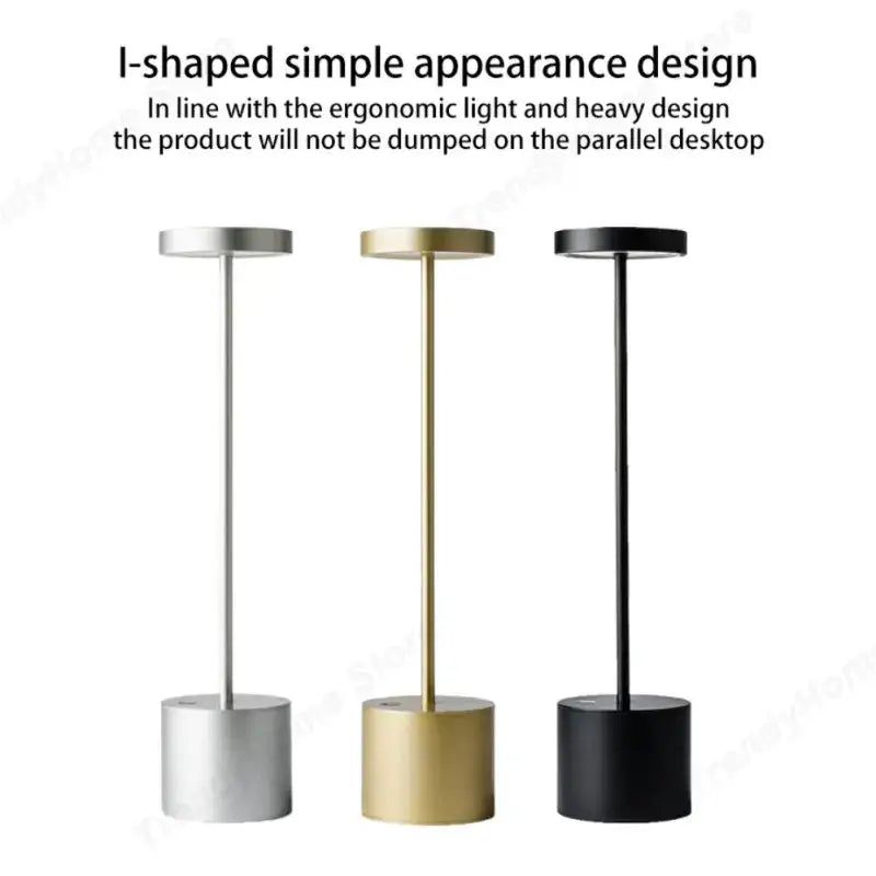 DecorBites™ LED Touch Dimming Table Lamp for Bar Living Room Reading