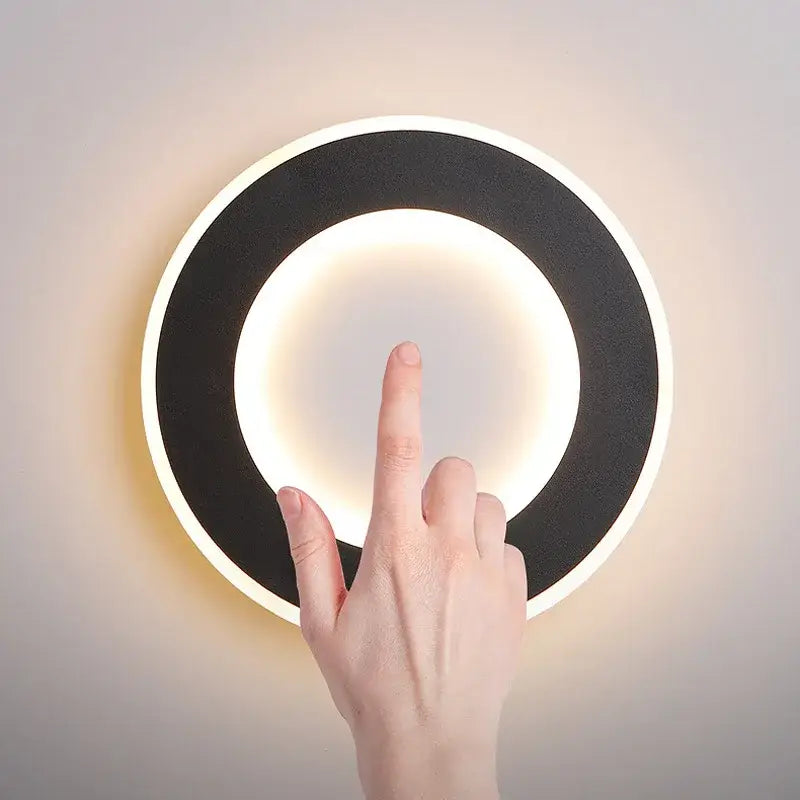 DecorBites™ LED Touch Switch Wall Light, Modern Bedroom Bedside Lamp, 15W