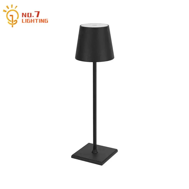 Lampe de table LED tactile DecorBites™ pour la maison, le bureau ou l'hôtellerie avec chargement USB