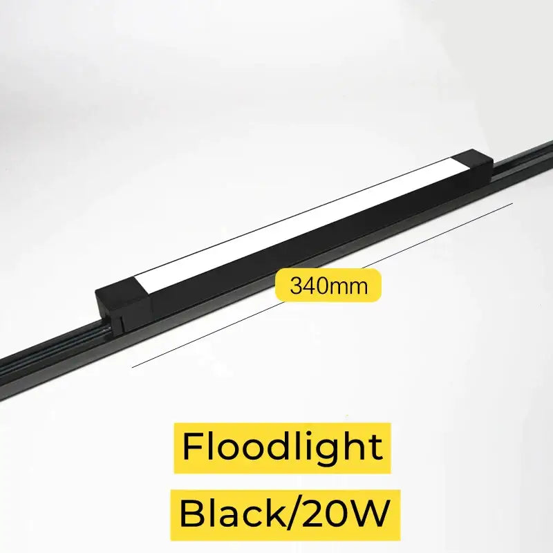 DecorBites™ LED Track Lamps: Modern 20/30W Ceiling Rail Floodlight for Living Room, Store Lighting