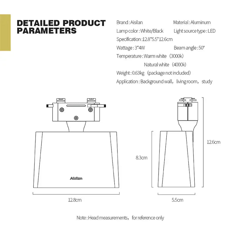 DecorBites™ LED Track Light for Commercial & Home Use