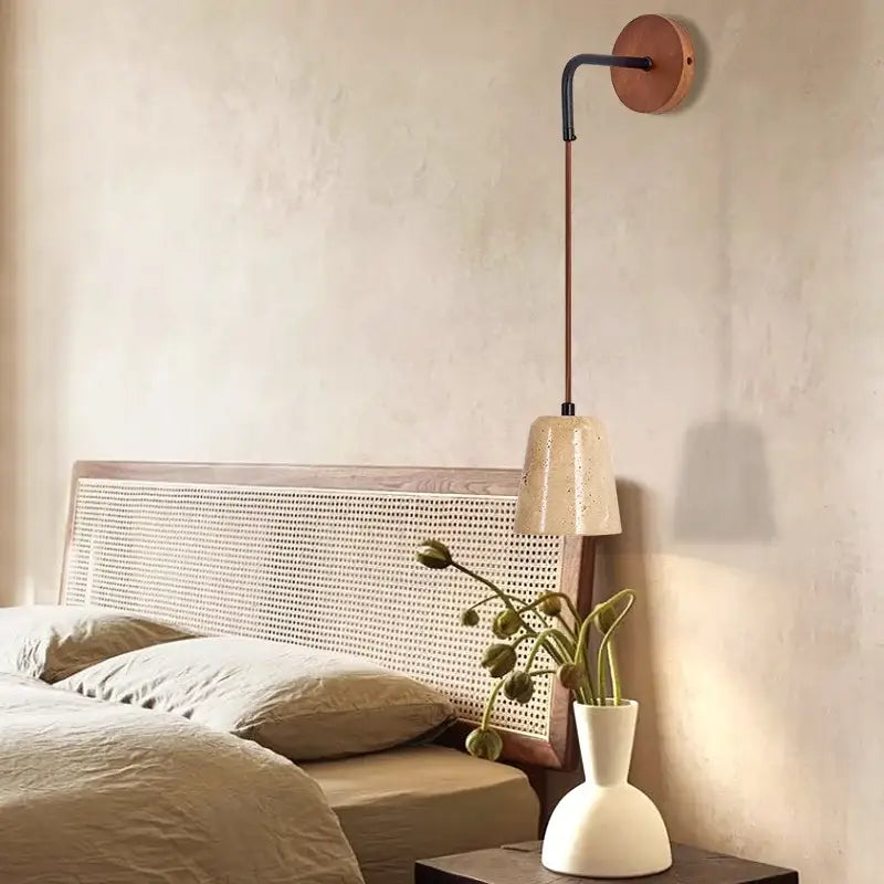 DecorBites™ LED Travertine Stone Wall Lamp - Modern Nordic Stair Light