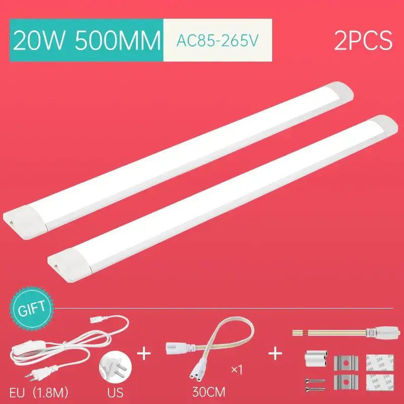 DecorBites™ LED Tube Fixture Lamp Light 220V for Living Room Lighting