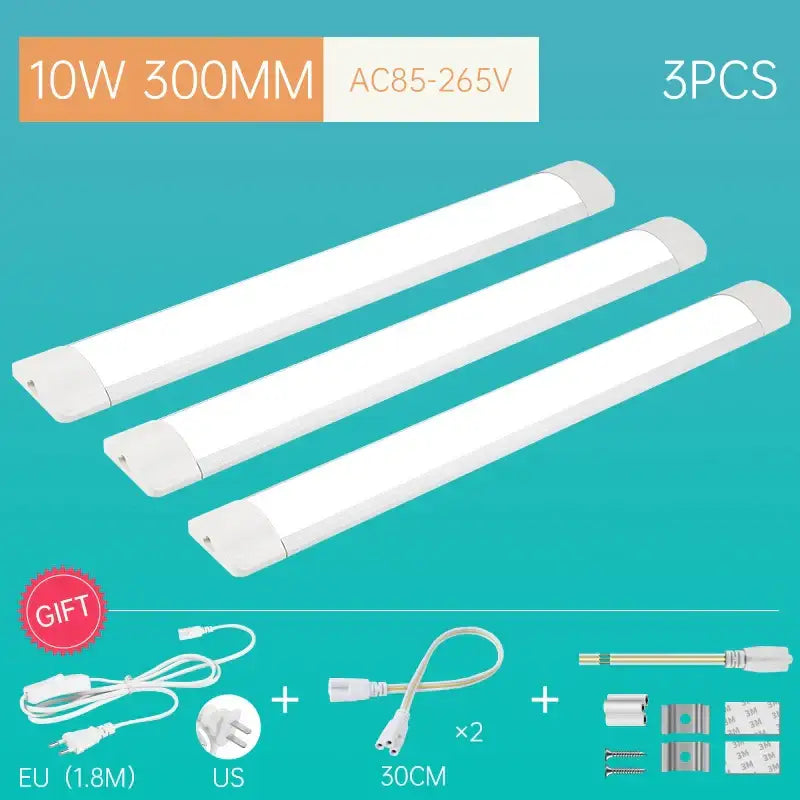 DecorBites™ LED Tube Fixture Lamp Light 220V for Living Room Lighting
