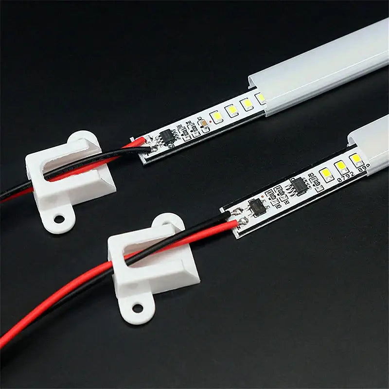 مصباح أنبوبي LED من DecorBites™ SMD2835 بـ 72 لمبة LED إضاءة شريطية لخزانة العرض