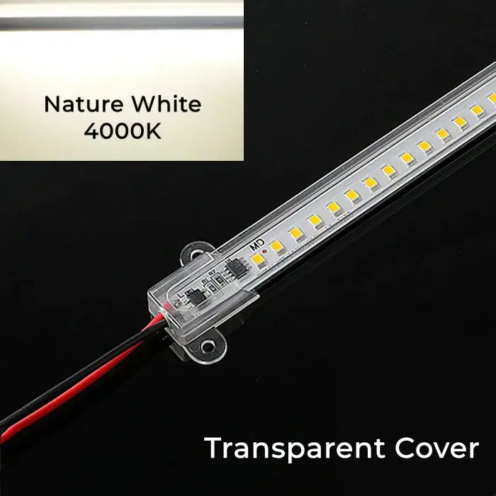 مصباح أنبوبي LED من DecorBites™ SMD2835 بـ 72 لمبة LED إضاءة شريطية لخزانة العرض