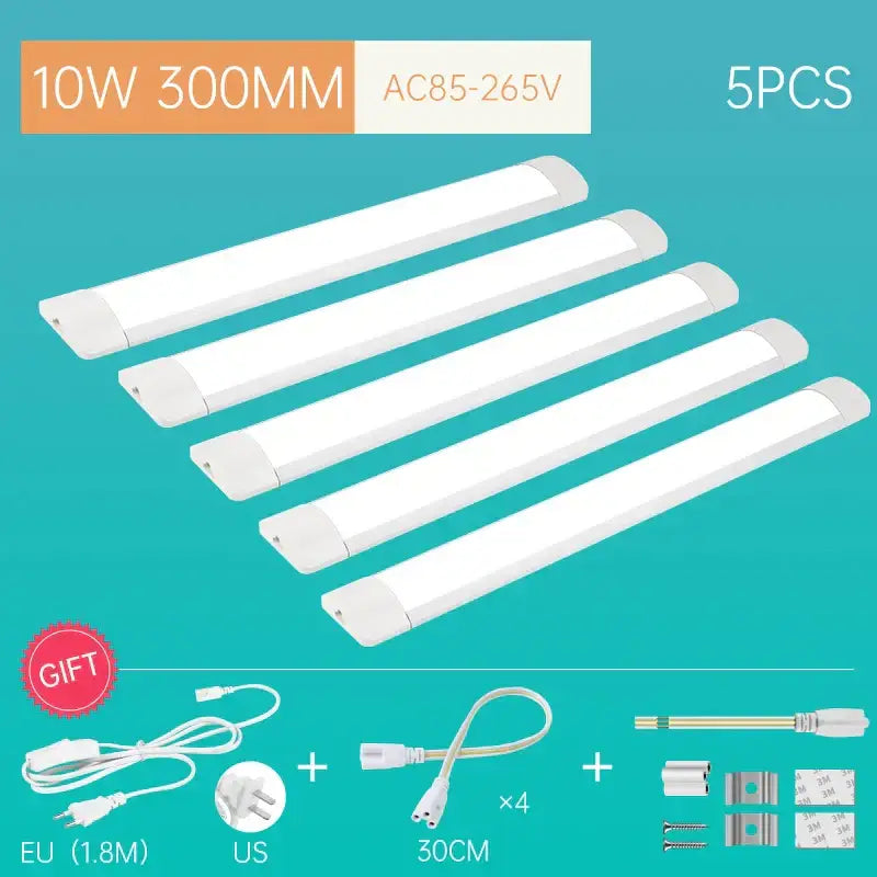 DecorBites™ LED Tube Light Fixture for Home Kitchen Bedroom Cabinet Indoor Lighting