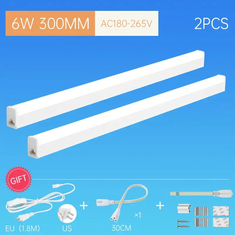 DecorBites™ LED Tube Light Fixture for Home Kitchen Bedroom Cabinet Indoor Lighting
