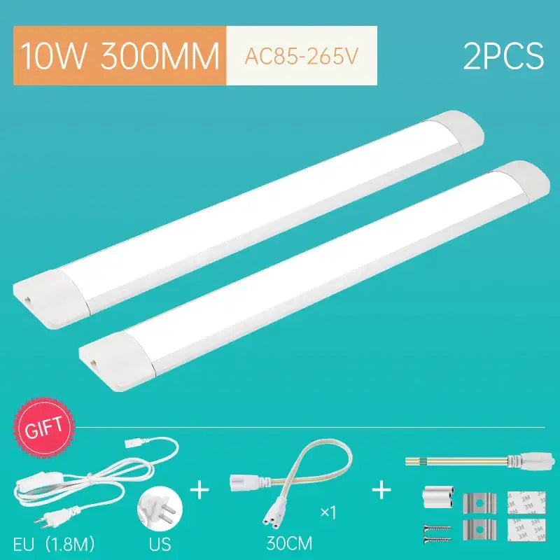 DecorBites™ LED Tube Light Fixture for Home Kitchen Bedroom Cabinet Indoor Lighting