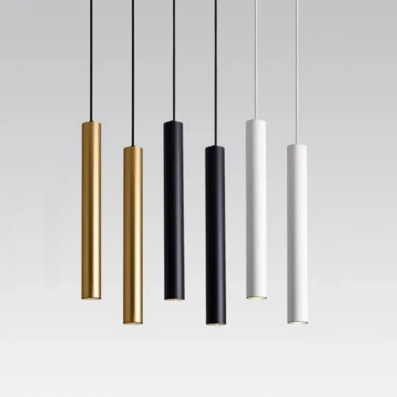 DecorBites™ LED Tube Pendant Lamp for Dining Room, Bedroom, Kitchen, Bar, Hall
