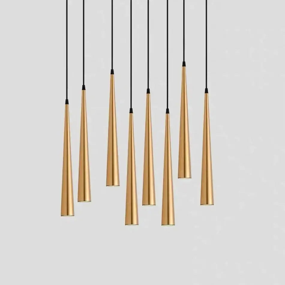 مصابيح LED الأنبوبية المعلقة من DecorBites™ لديكور إضاءة المطبخ وغرفة الطعام والبار