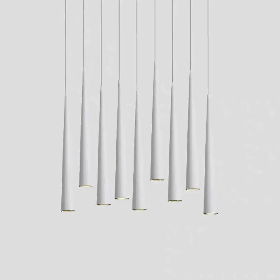 مصابيح LED الأنبوبية المعلقة من DecorBites™ لديكور إضاءة المطبخ وغرفة الطعام والبار