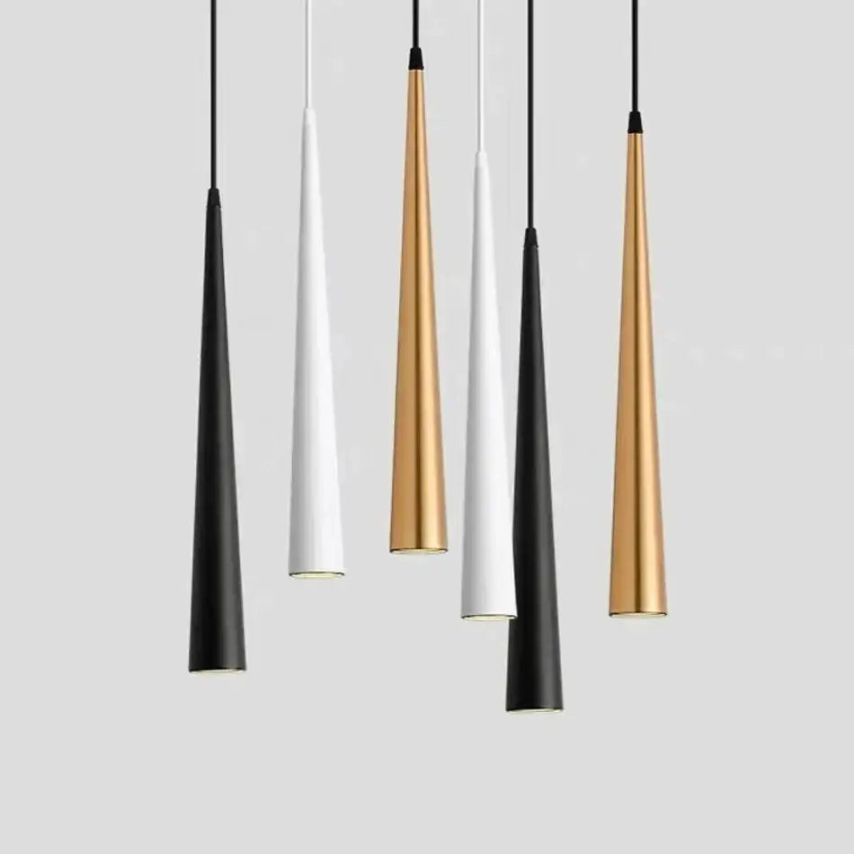 مصابيح LED الأنبوبية المعلقة من DecorBites™ لديكور إضاءة المطبخ وغرفة الطعام والبار
