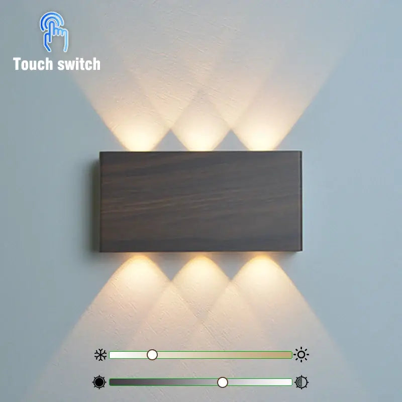 DecorBites™ Led Wall Sconce Battery Operated