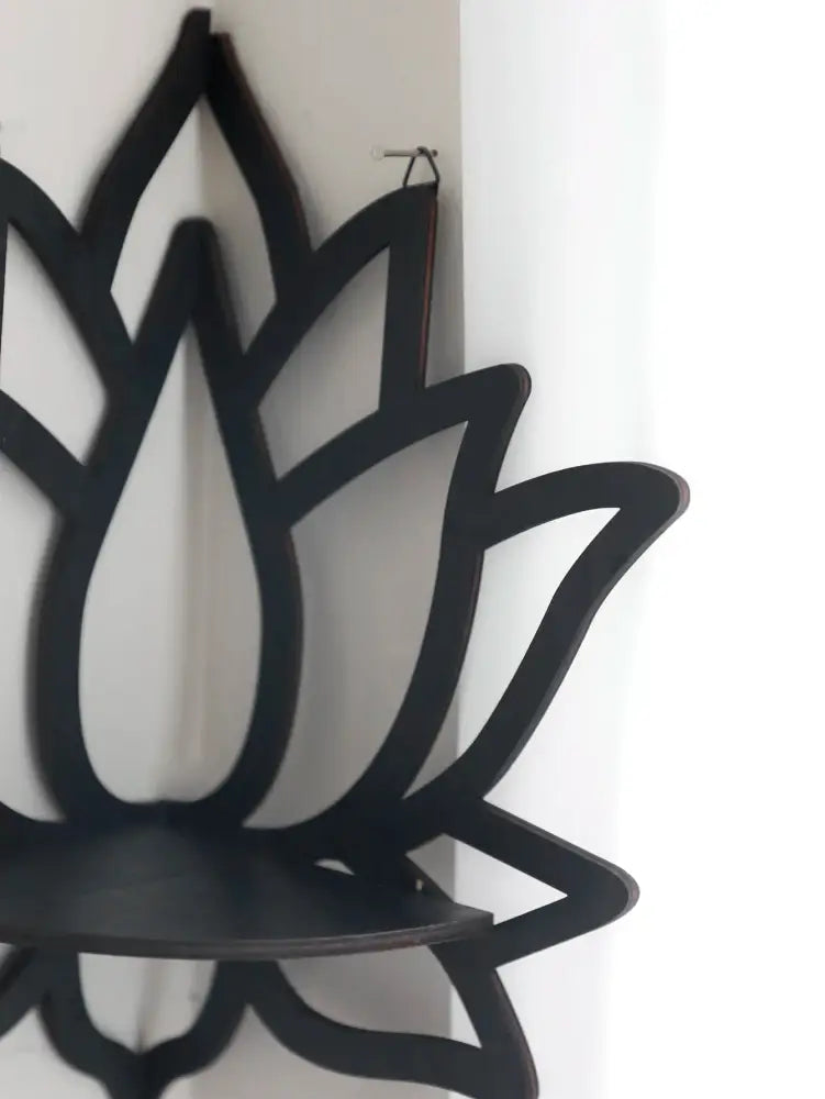 DecorBites™ Lotus Floating Wall Shelf - Multi-Style Home Decor