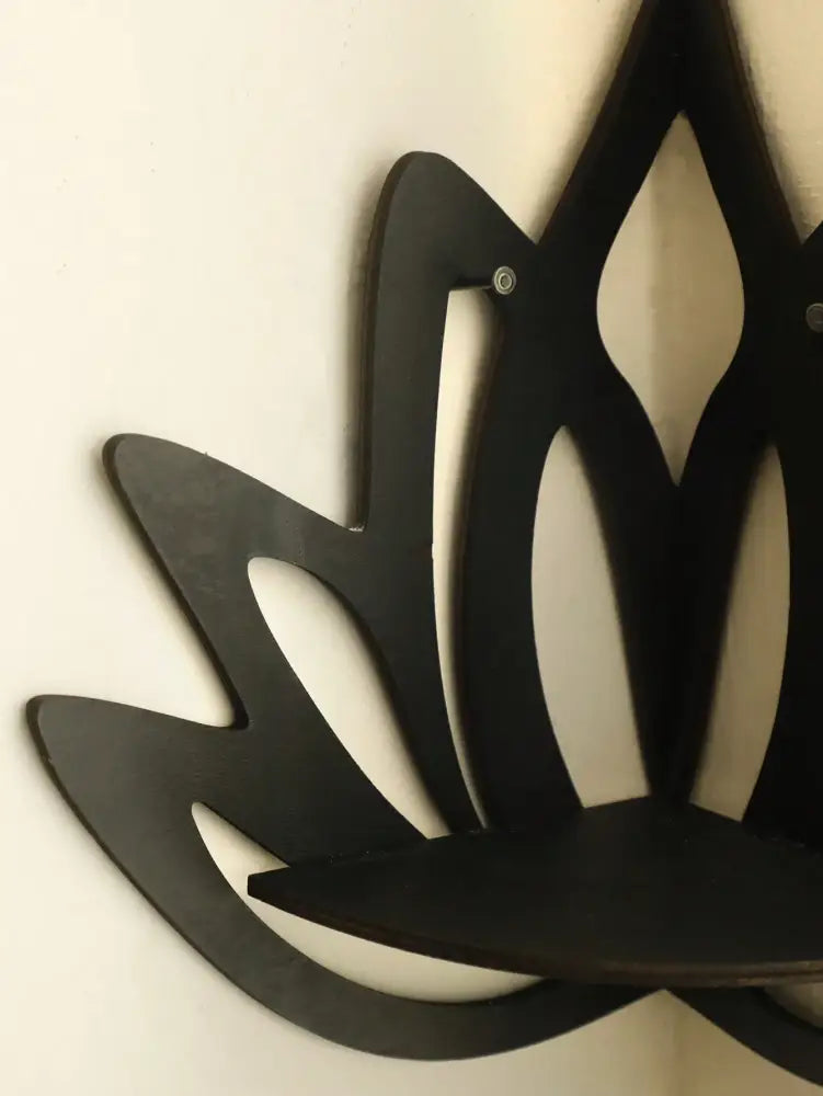 DecorBites™ Lotus Floating Wall Shelf - Multi-Style Home Decor