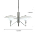DecorBites™ Lotus Glass Chandelier PH Pendant Light Classic Nordic Dining Room Bedroom Lamp