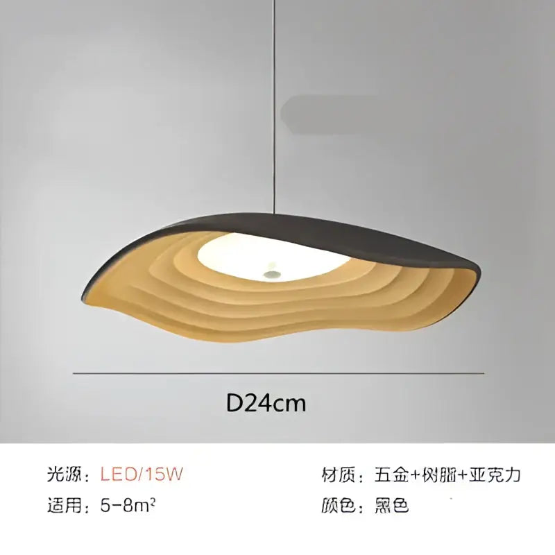DecorBites™ Lotus Leaf Chandelier: Nordic Minimalist Design, Modern LED Pendant Lamp