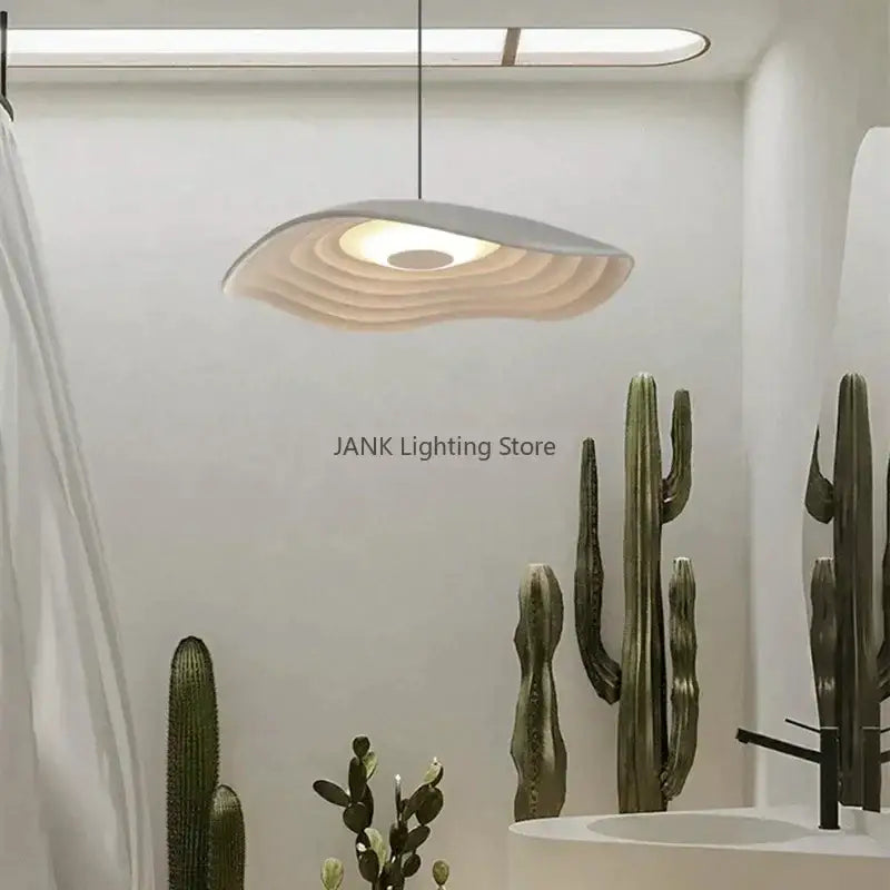 DecorBites™ Lotus Leaf Chandelier: Nordic Minimalist Design, Modern LED Pendant Lamp