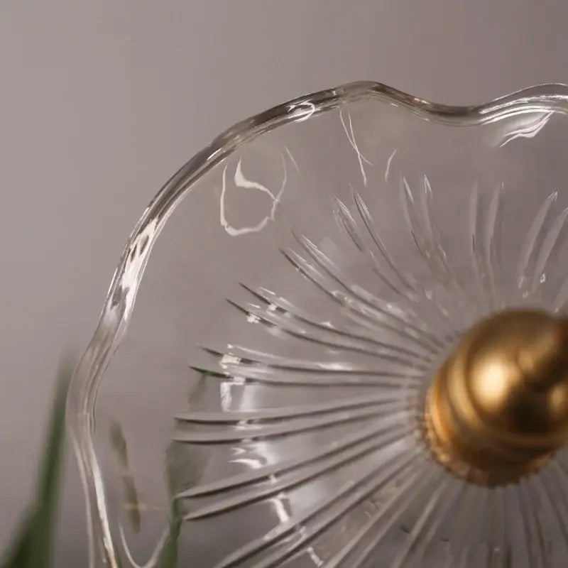 DecorBites™ Lotus Leaf Glass LED Pendant Light - Japanese Style Loft Bar Living Dining Bedroom