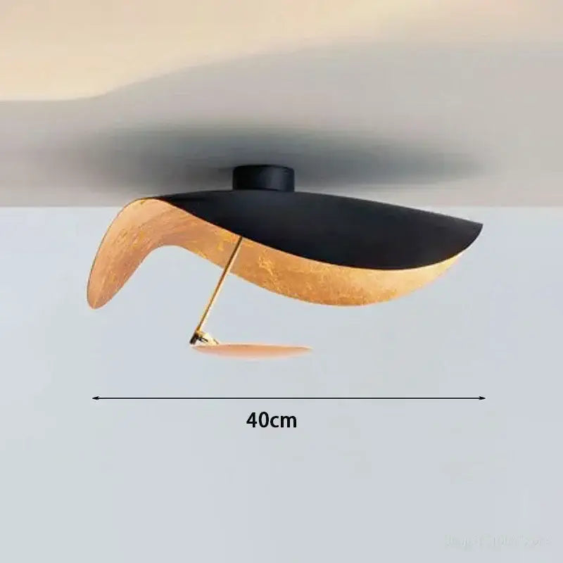 DecorBites™ Lotus Leaf LED Ceiling Chandelier Black/White Indoor Lighting
