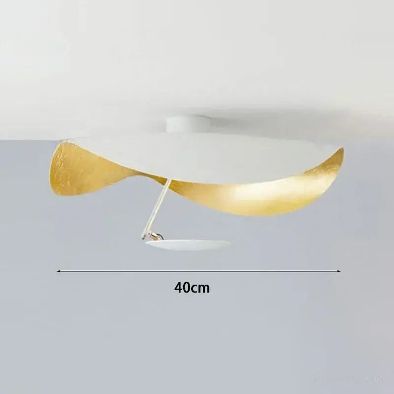DecorBites™ Lotus Leaf LED Ceiling Chandelier Black/White Indoor Lighting